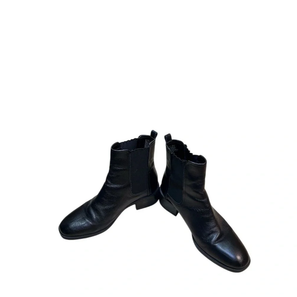 Kenneth Cole Reaction Salt Womens  Chelsea Ankle Boots Black Size 8 EUC - Picture 8 of 9